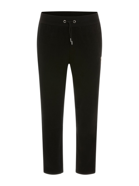 Dirbtinės Zomšos Jogger Kelnaitės Guess Juodos