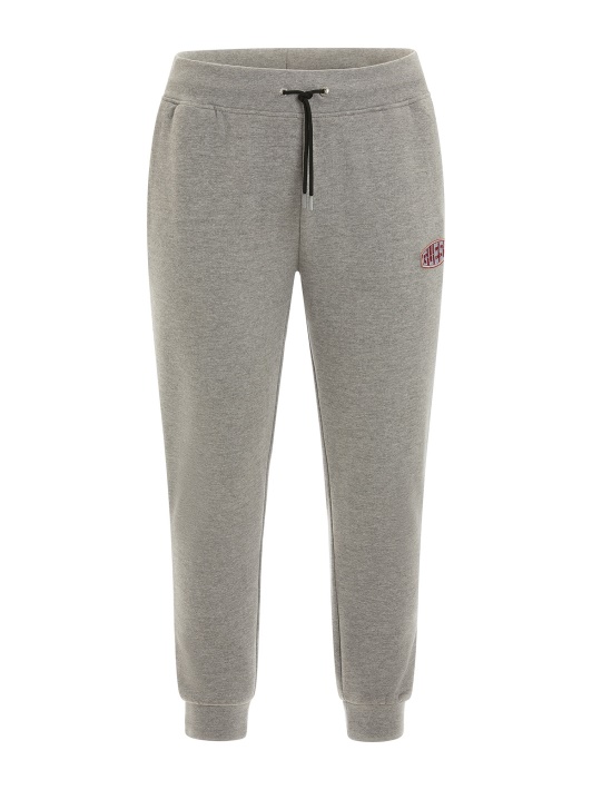 Pilkos Spėlionės Logotipo Pataisos Jogger Kelnės