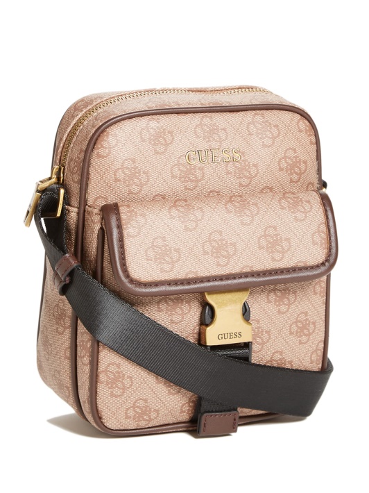 Guess Vezzola 4g Logotipas Mini Crossbody Bag Ruda