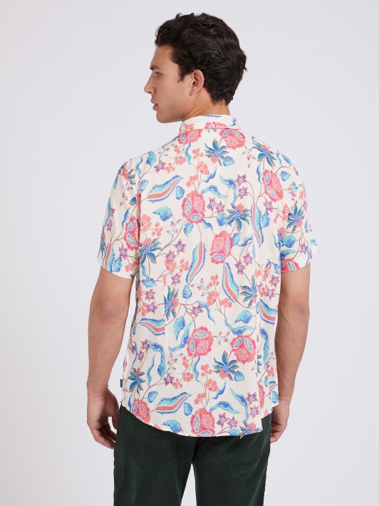 Floral Print Marškinėliai Floral Fantasy Spėjimas