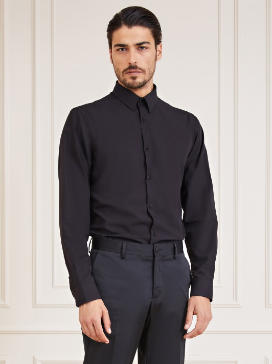 Juodi Guess Marciano Slim Fit Marškinėliai
