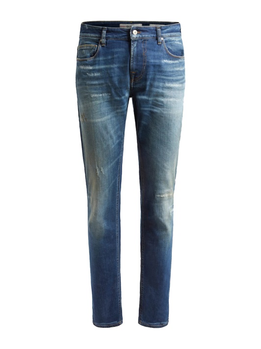 Super Skinny Fit Džinsinio Kelnaitės Atspėti Mėlyna