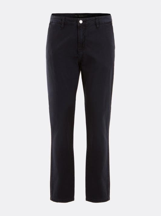 Mėlyna Slim Fit Kelnaitės Spėjimas