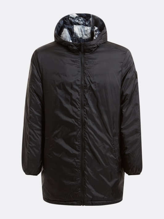 žalios Guess Parka Priekinės Kišenės