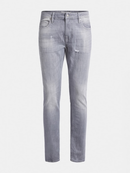 Super Skinny Fit Džinsinio Kelnaitės Pilka Spėjimas