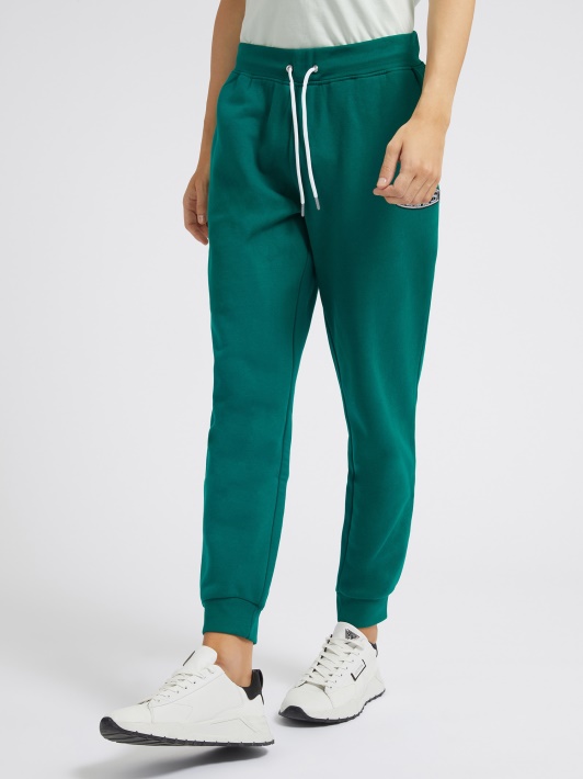 Atspėti Logotipas Patch Jogger Kelnaitės žalia
