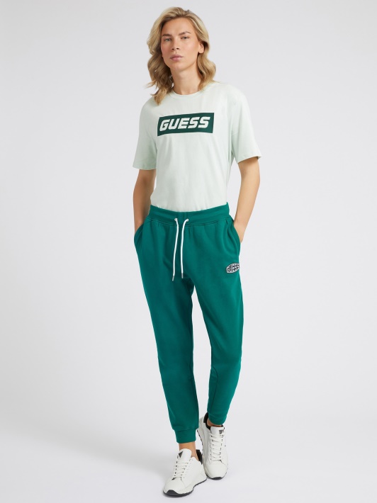 Atspėti Logotipas Patch Jogger Kelnaitės žalia