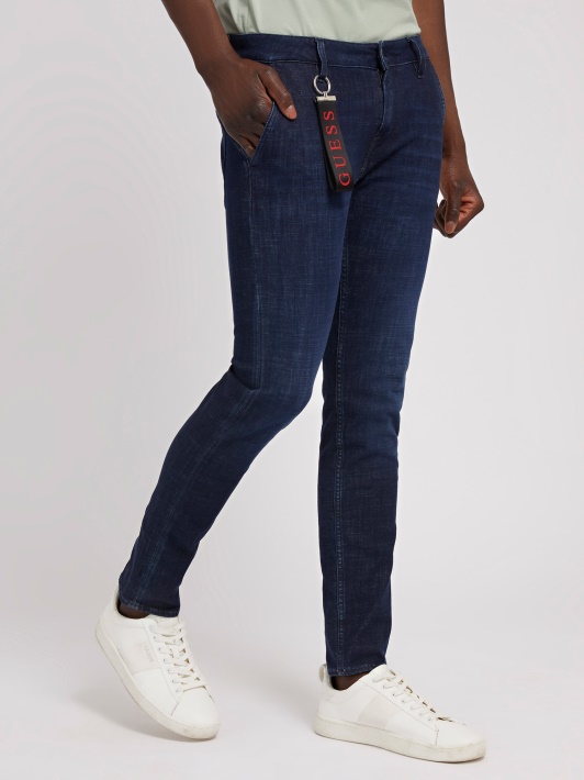 Atspėk Skinny Fit Džinsinio Kelnaičių Mėlynumo Tendenciją