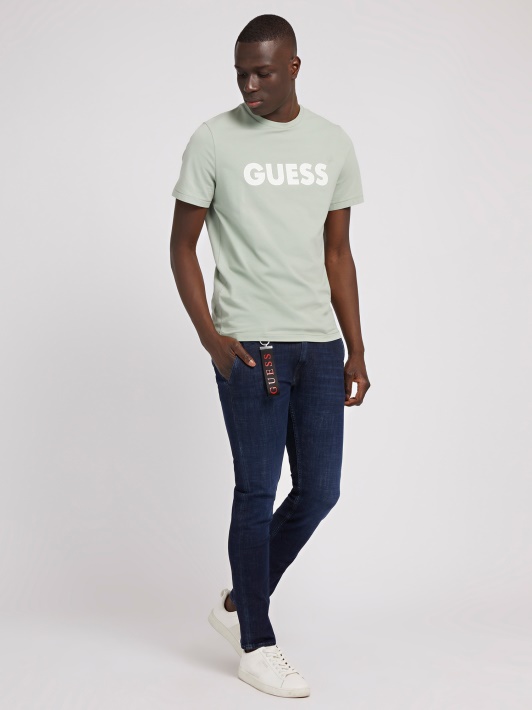 Atspėk Skinny Fit Džinsinio Kelnaičių Mėlynumo Tendenciją