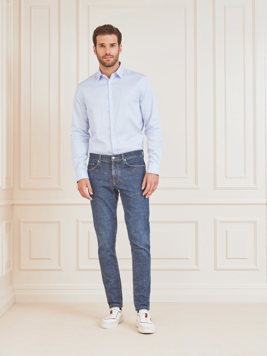 Marciano Slim Fit Džinsinio Kelnaitės Guess Mėlyna