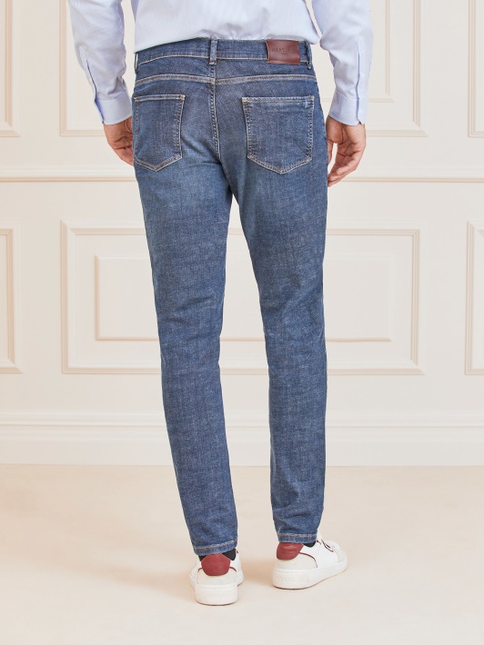 Marciano Slim Fit Džinsinio Kelnaitės Guess Mėlyna