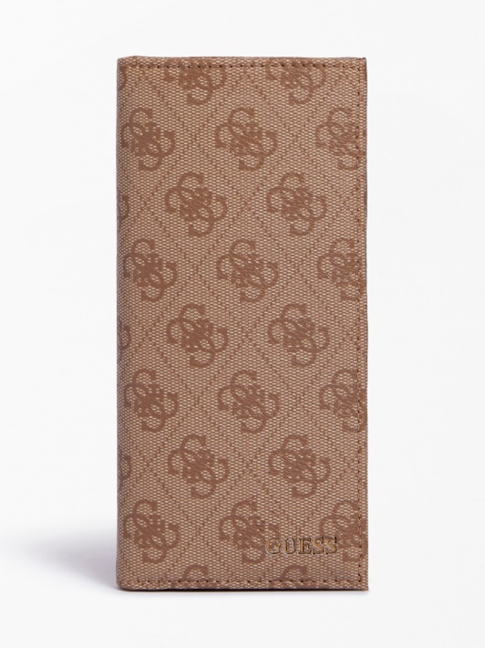 Ruda Guess Vezzola 4g Logotipu Ilga Piniginė