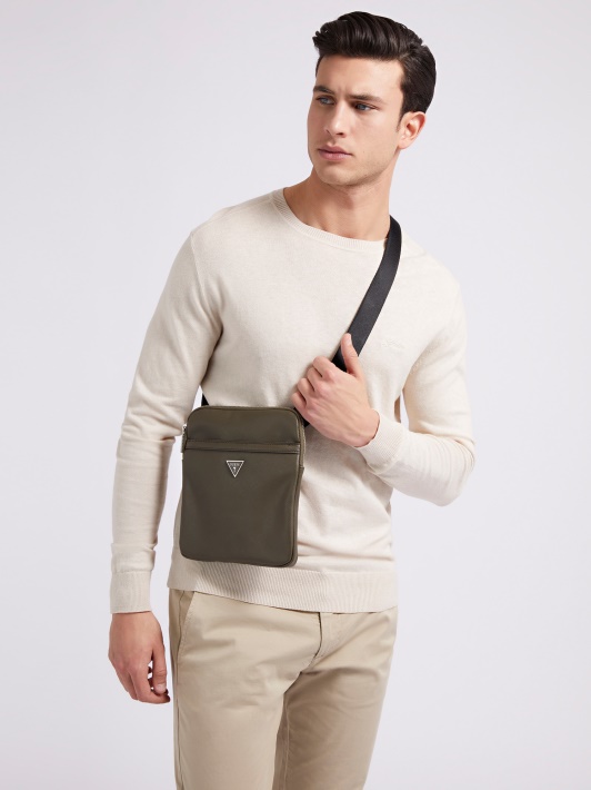 Certosa Saffiano Mini Crossbody Bag Pilkas Spėjimas