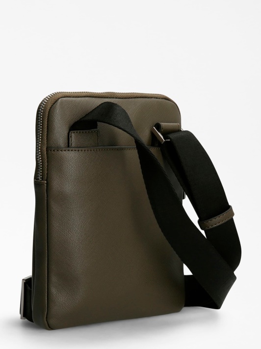Certosa Saffiano Mini Crossbody Bag Pilkas Spėjimas