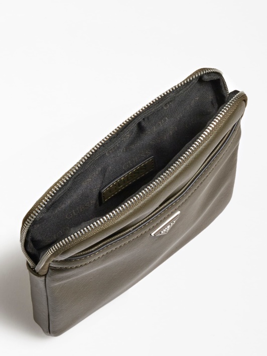 Certosa Saffiano Mini Crossbody Bag Pilkas Spėjimas