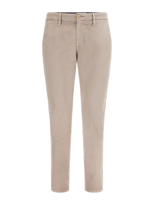 Skinny Fit Pant Spėlioti Smėlio Spalvos
