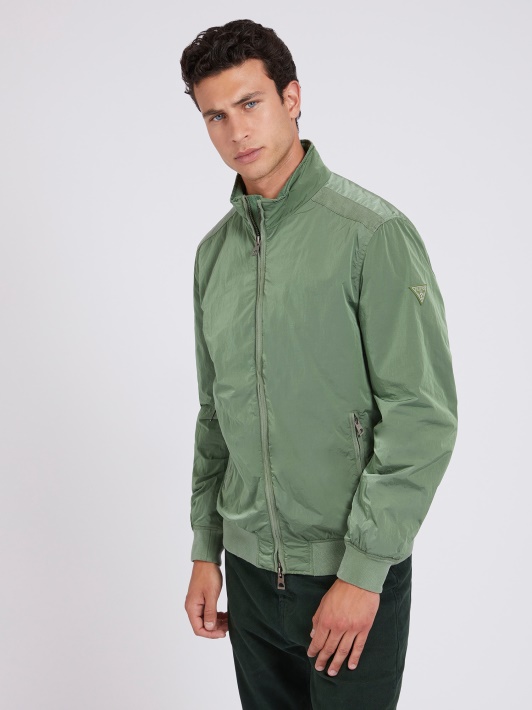 Tech Bomber Striukė Guess žalia