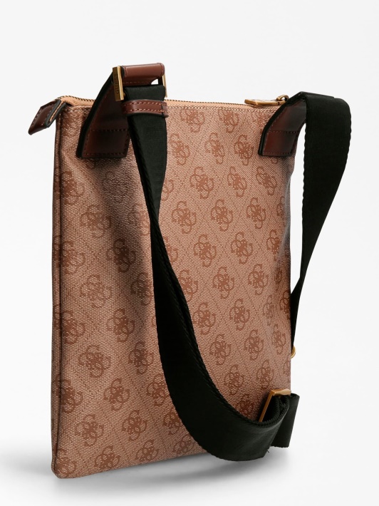 Smėlio Spalvos Vezzola 4g Logotipas Mini Crossbody Guess