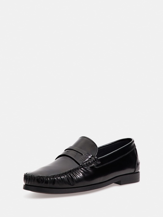 Livorno Tikros Odos Loafer Juodas Spėjimas