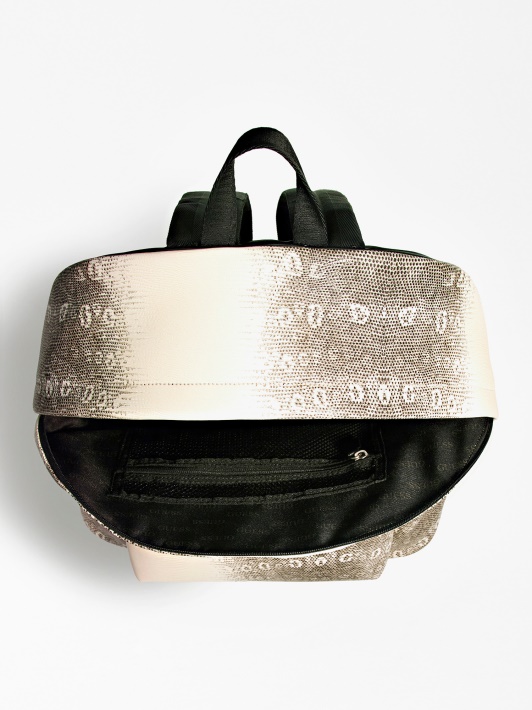 Spėk Python Print Vakarinė Kuprinė Balta