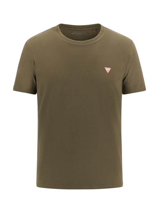 Slim Fit Marškinėliai Spėti žalia