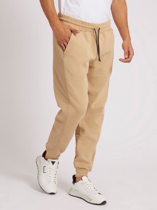 Patch Pocket Jogger Kelnaitės Smėlio Spalvos Spėjimas