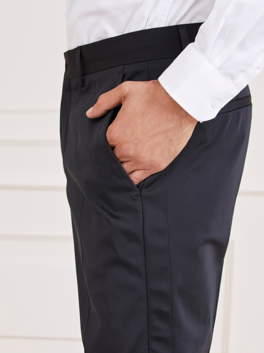 Marciano Smocking Pant Atspėti Juoda