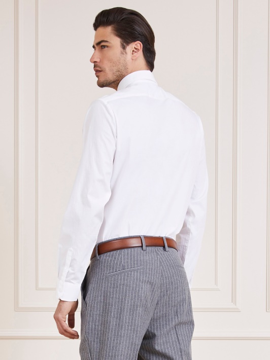Atspėti Balti Marciano Slim Fit Marškinėliai