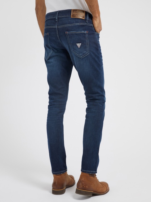 Skinny Fit Džinsinio Kelnaitės Atspėti Mėlynos Spalvos Tendenciją