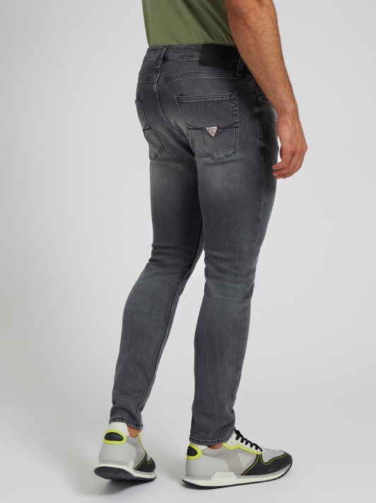 Juodos Skinny Fit Džinsinės Kelnaitės Spėjimas