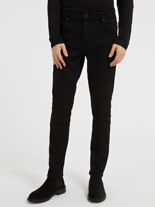 Juodos Guess Skinny Fit Džinsinės Kelnės