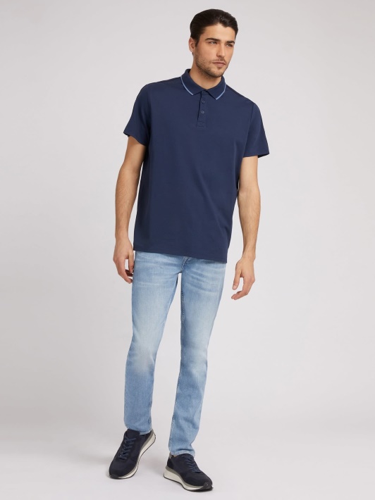 šviesiai Mėlynos Guess Skinny Fit Džinsinės Kelnės