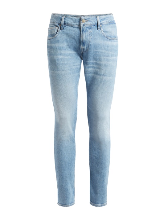 šviesiai Mėlynos Guess Skinny Fit Džinsinės Kelnės
