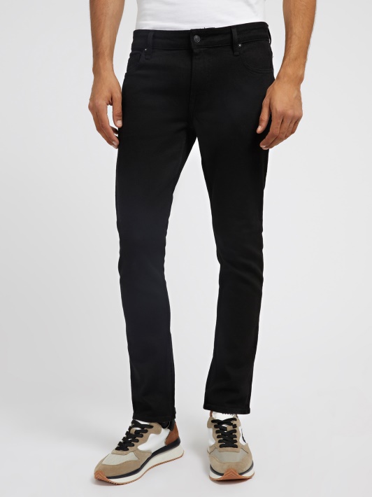 Atspėk Skinny Fit Džinsinio Kelnaitės Juoda Nauja Tendencija