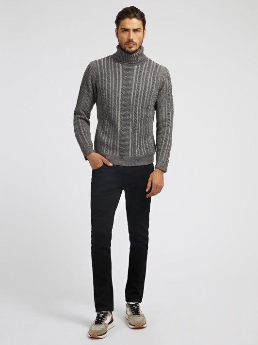 Atspėk Skinny Fit Džinsinio Kelnaitės Juoda Nauja Tendencija
