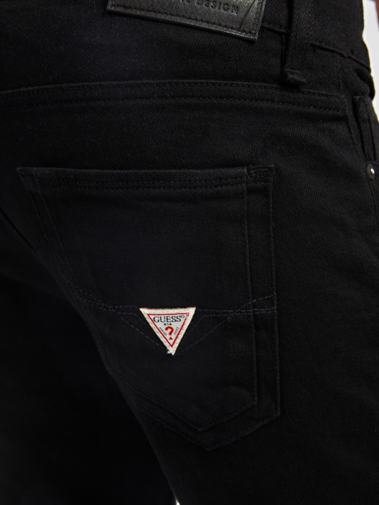 Atspėk Skinny Fit Džinsinio Kelnaitės Juoda Nauja Tendencija