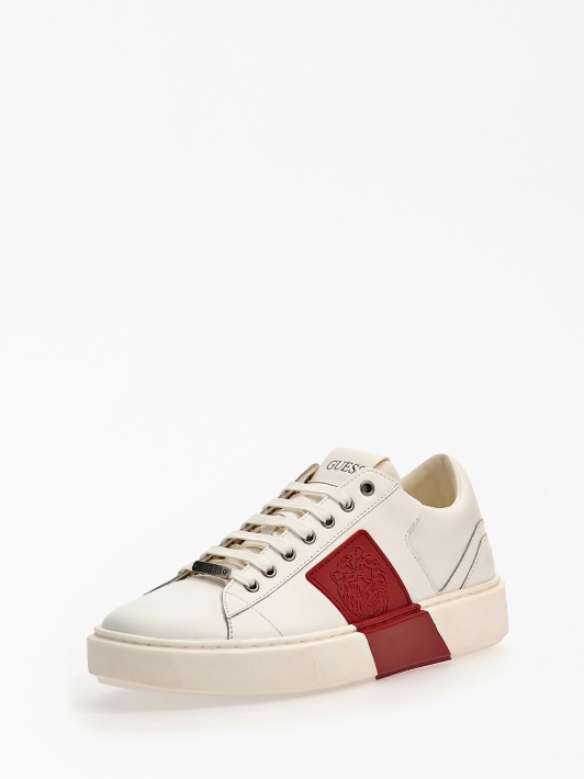 Spėk Raudoni Kelių Liūtų Rašto Sneakers Sportbačiai