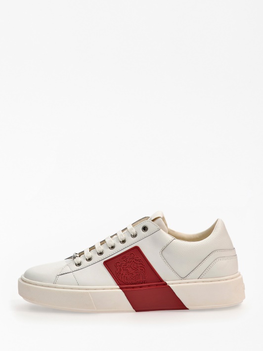 Spėk Raudoni Kelių Liūtų Rašto Sneakers Sportbačiai