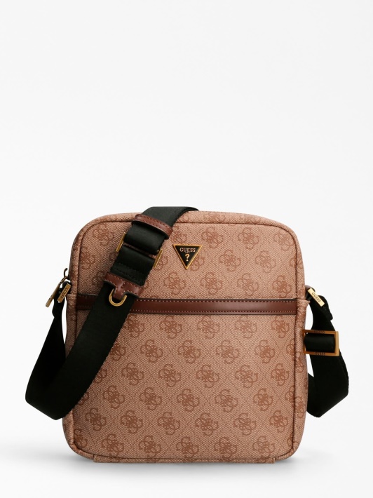 Vezzola 4g Logotipas Mini Crossbody Smėlio Spalvos Spėjimas