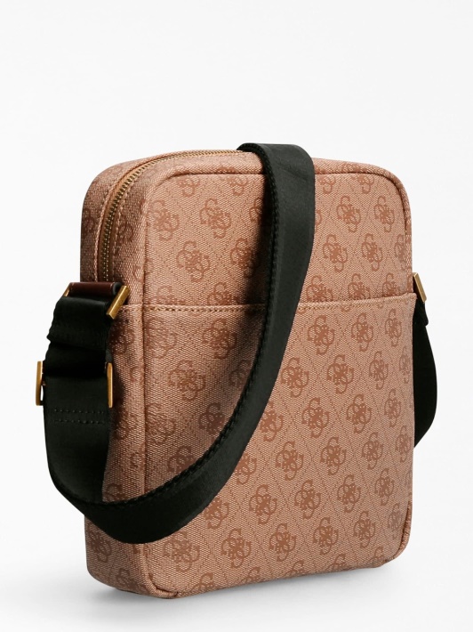 Vezzola 4g Logotipas Mini Crossbody Smėlio Spalvos Spėjimas