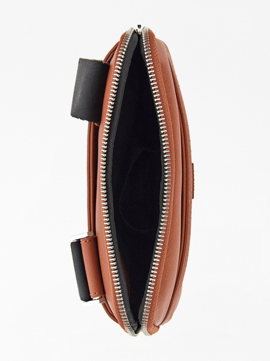 Certosa Saffiano Crossbody Bag Spėti Rudas