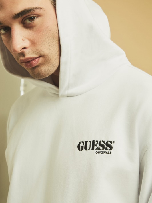 Logotipinis Gobtuvas Guess Baltas