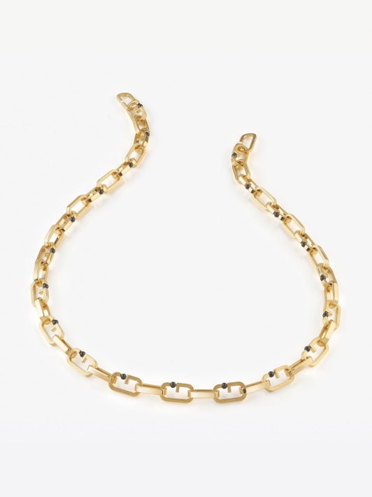 G-stripes-necklace Multi Gold Spėti