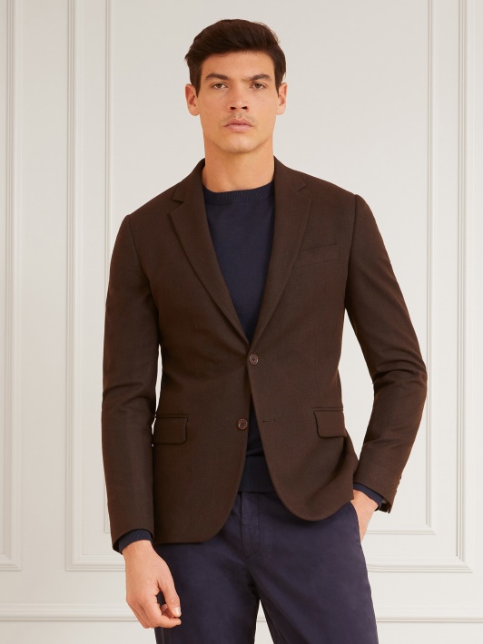 Marciano Slim Fit švarkas Atspėti Rudas