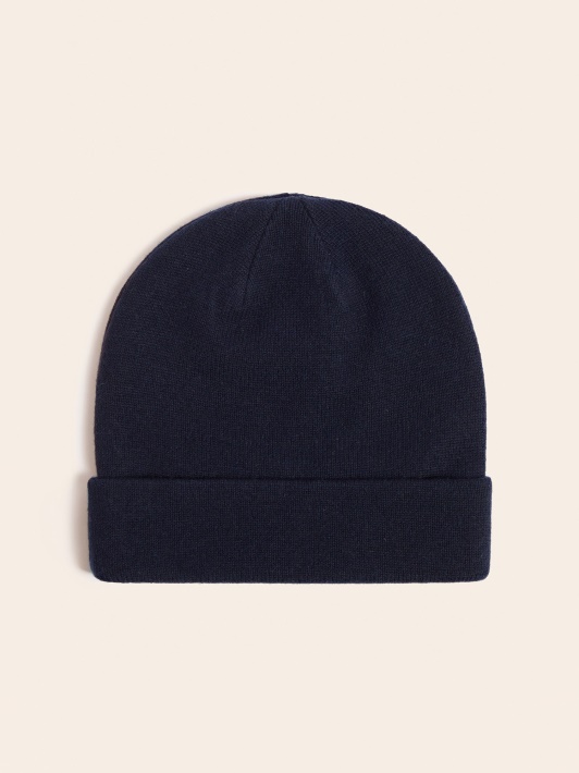 Mėlyna Marciano Kašmyro Mišinys Beanie Kepurė Spėlioti