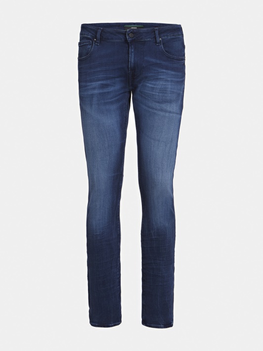 Skinny Fit Džinsinio Kelnaitės Mėlynos Tendencijos Spėjimas