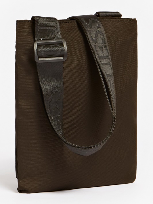 Rudas Vice Logotipas Trikampis Mini Crossbody Atspėti