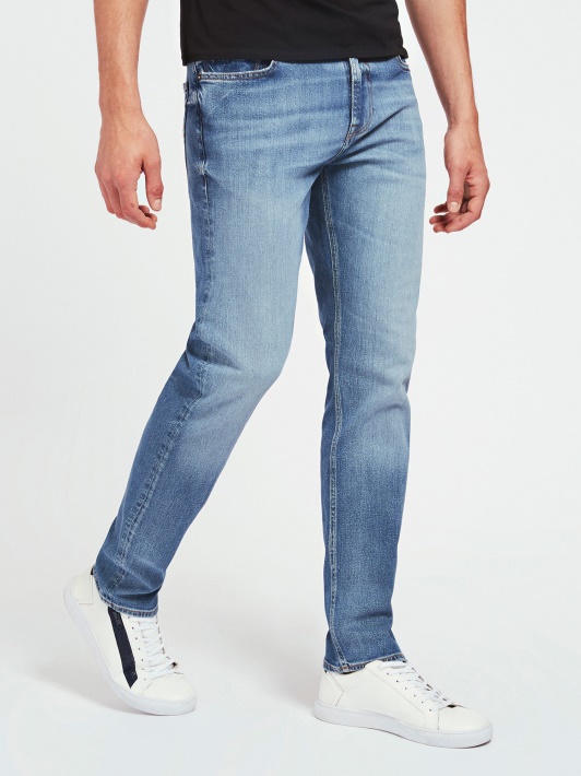 Slim Fit Džinsinio Kelnaitės Spėjimas Liko