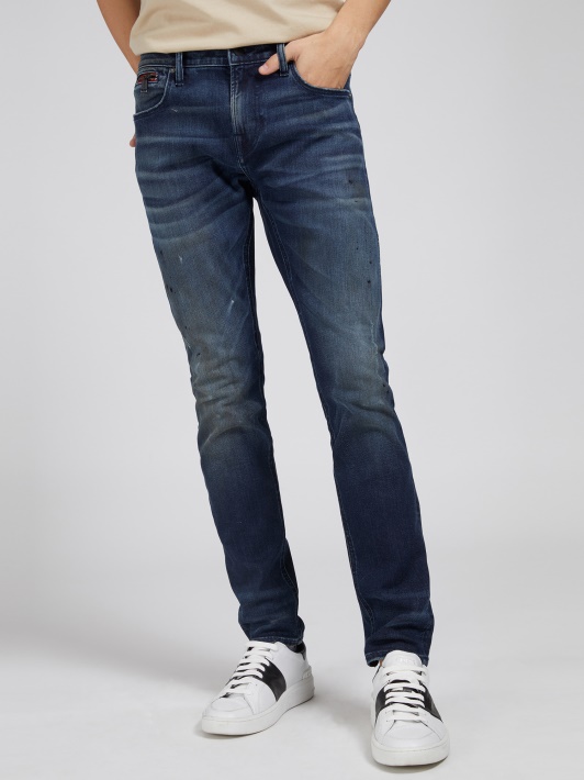 Super Skinny Fit Džinsinio Kelnaitės Mėlyna Spėjimas