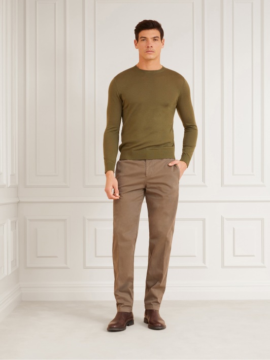 Marciano Regular Fit Pant Brown Spėjimas